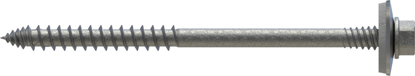 SANDWICHBOHRSCHRAUBE, EDELSTAHL 6,5 X 225 TEILGEWINDE (L1), SW 8, E19, BIMETALL