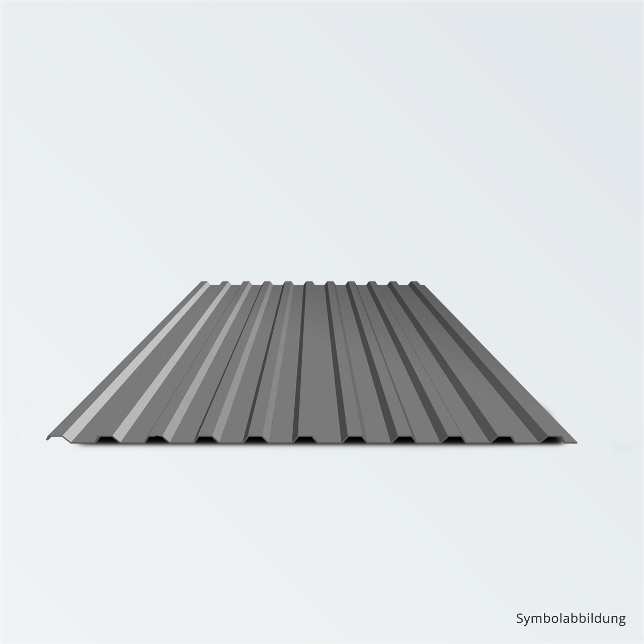TRAPEZBLECH PROFIL 20/100 DUNKELSILBER 3,50M