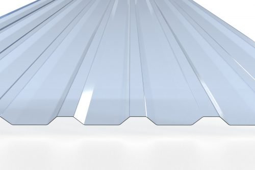 LICHTPLATTE PROFIL 19/155 POLYCARBONAT BEIDSEITIG UV SCHUTZ 4,00M