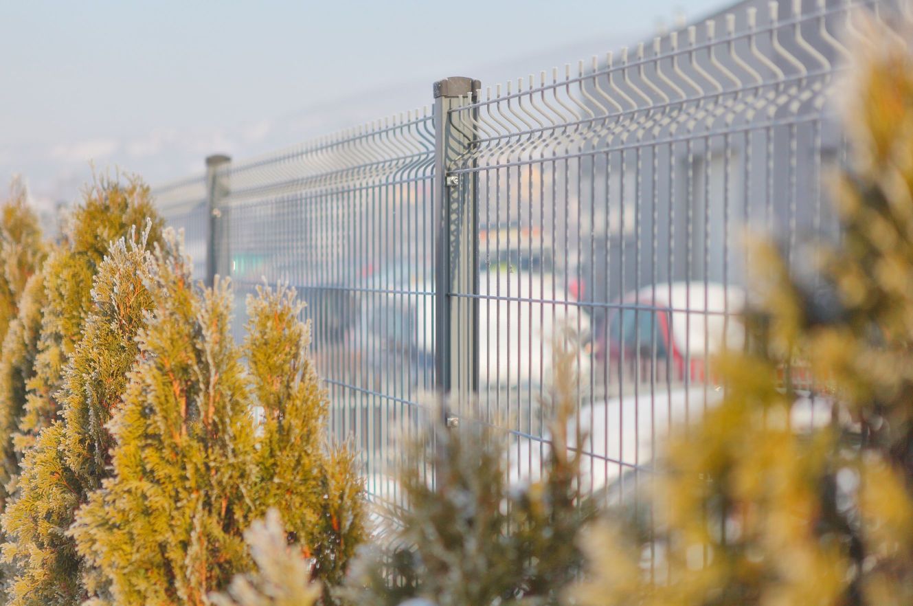 3D-MATTENZAUN 1,23M VERZINKT
