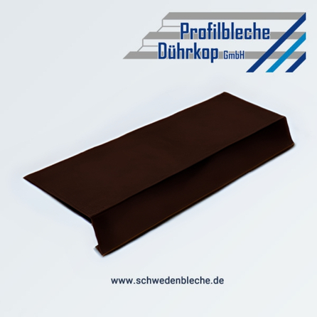 TRAUFBLECH 120/70 GRAUBRAUN