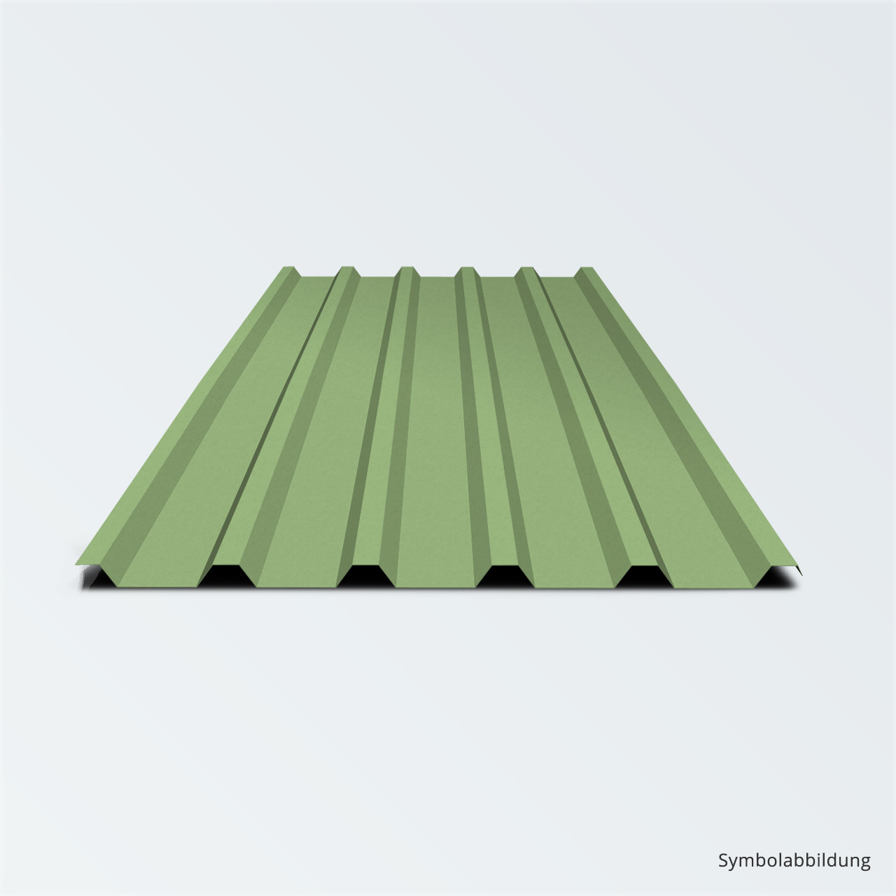 TRAPEZBLECH PROFIL 35.207 0,75MM BLASSGRÜN 7,00M