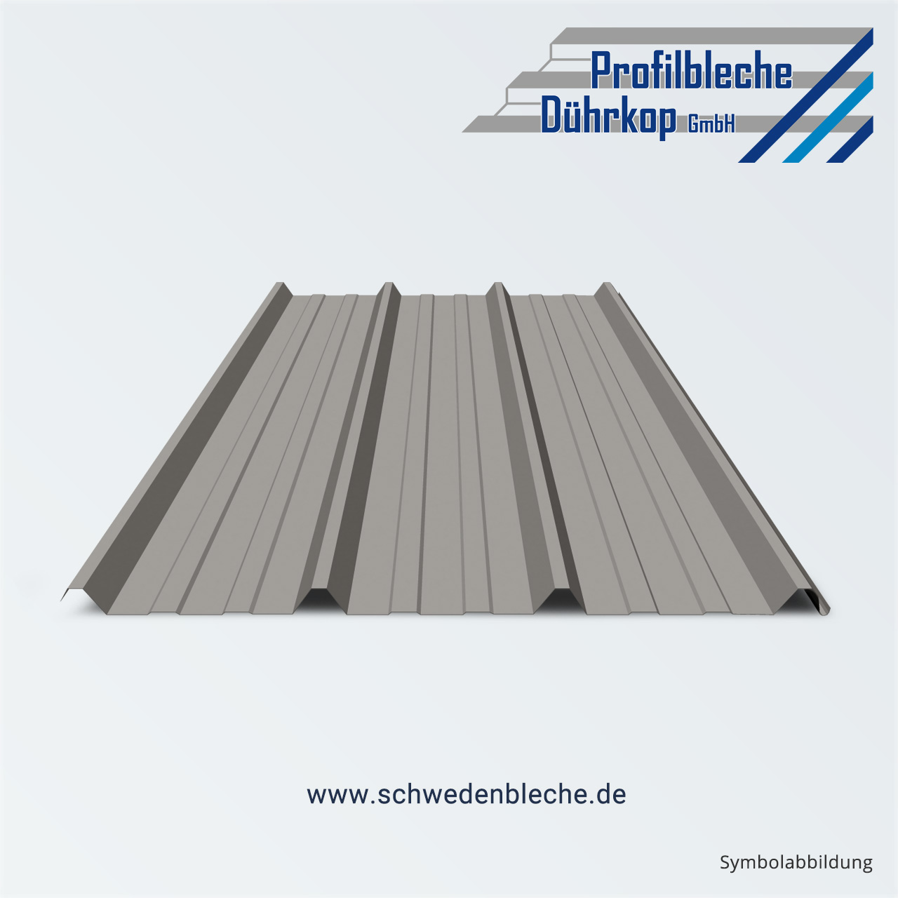 TRAPEZBLECH PROFIL 38/333 GRAUALUMINIUM 4,00M