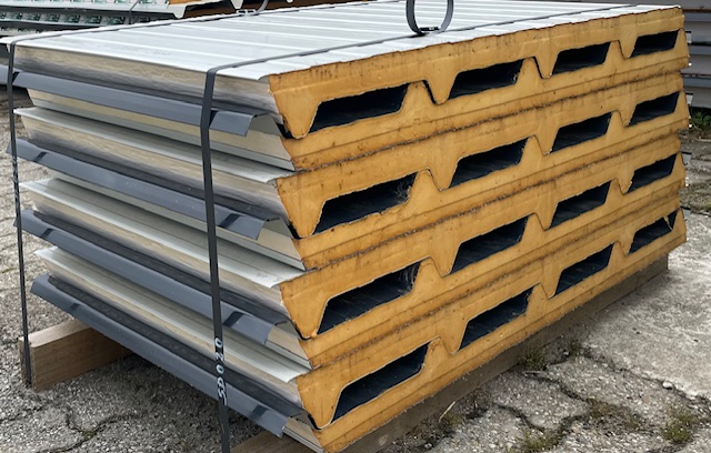 SD020 SANDWICH DACH 40MM ANTHRAZIT 8 X 0,60 M
