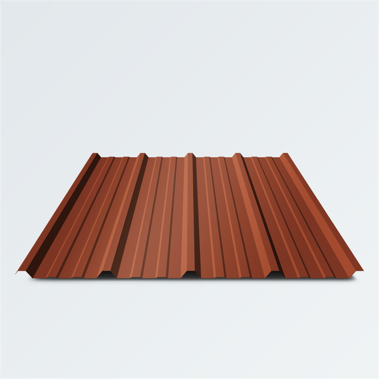 TRAPEZBLECH PROFIL 25/267 ZIEGELROT  3,50M