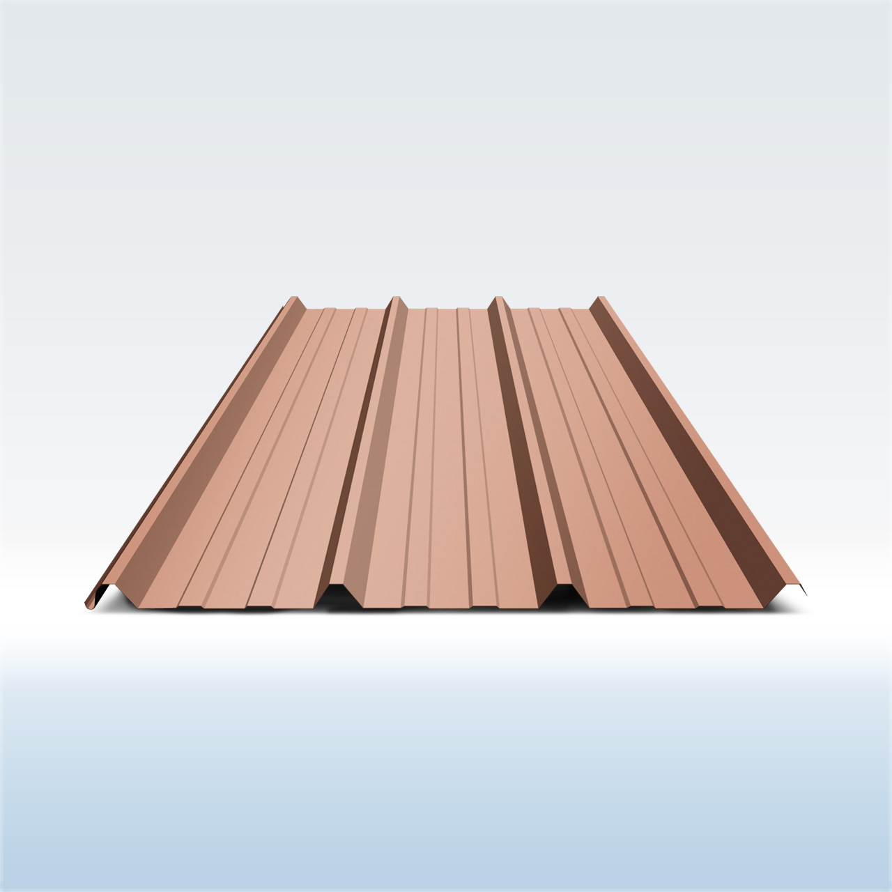TRAPEZBLECH PROFIL 38.333 0,75MM BEIGEROT 5,00M